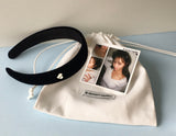 Heart symbol velvet hair band (S)