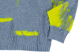 ROUGH DAMAGE KNIT