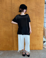 Rosette Embo Pants (2colors)