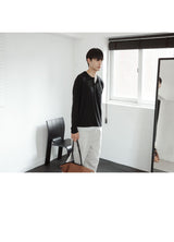two-tone layered hem tee