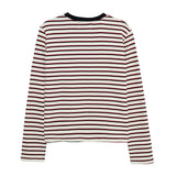 SLEEVE CREAM / BURGUNDY