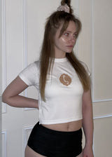 Zoe's ANTIQUE T SHIRT [WHITE]