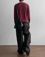 Dobby Stripe Denim Pants