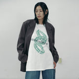 Logo typography boxy t-shirt
