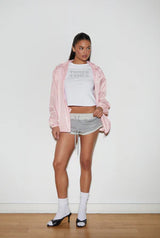 Athletic windbreaker - pink