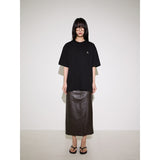 SINGLE EMBROIDERY  Overfit Short Sleeves (JTOSBT-0001)
