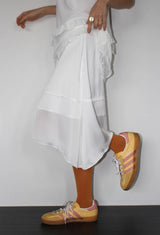 アンイブンシルクスカート