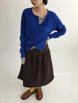 flap back pocket midi skirt (3color)
