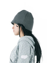 ribbon beanie(gray)