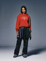 DRAPE LAYERED SKIRTPANTS (BLACK)