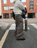 No.1498 ディテールカーゴコットンワイドパンツ