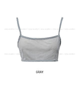 Glits see-through mesh strap bustier