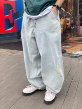 Snow This' Balloon Denim Pants 2C