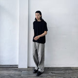 Washed Form Wide Pants