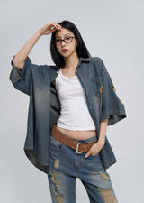 Double layered sleeveless (set product)