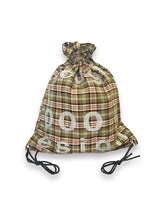 000 Design Check Gym Sack / Olive