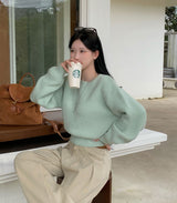 [BELLIDE MADE] Heartbeat, Basic Round Knitwear