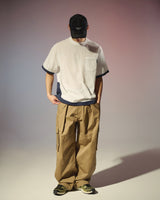 26SS ONE TUCK WIDE CARGO PANTS