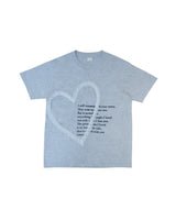 ラブTシャツ/グレー