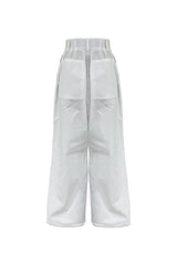 BIJOU PPINTUCK BANDING PANTS / WHITE