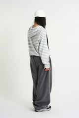 Breeze fleece hood pullover