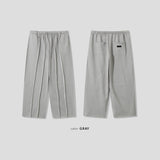 [HFORUS MADE] Coln Cutoff sweatpants IN BLACK