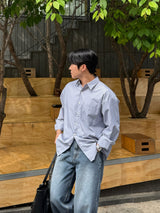 DB balloon wide denim pants