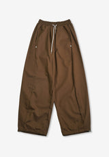 SO Work Side Snap Wide Balloon Pants