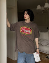 Grow Vintage Dying Over Short Sleeve