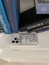 peace and shell magsafe jell hard case+ magsafe card wallet