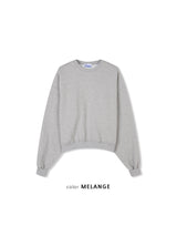セミクロップド無地スウェット（5色展開）