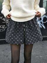 Marshmallow Dot Poggle Shorts (3c)