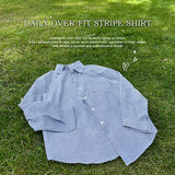 Tuen Daily Overfit Stripe Shirt