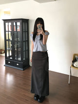 Flue Stripe Blouse (2 colors)