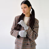 WOOL KNIT GLOVES