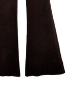 ben over low ribbed bootcut knit pt