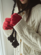 Clover Alpaca Earflap - Black