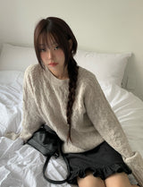 Leon Frill Midi Banding Skirt