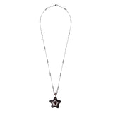 STAR LEOPARD EBONY NECKLACE