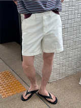 [S/S] サマーハーフバンディングショートパンツ((5color)