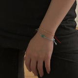 [CCNMADE] Eggring Gemstone Bracelet