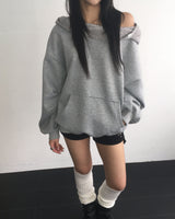 Stud folding strap shorts