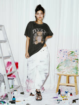 ANGEL BEAR TEE CHARCOAL