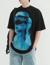シルエットハーフスリーブTシャツ