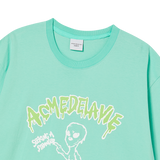 25SS FLOW ALIEN SHORT SLEEVE T-SHIRT EMERALD
