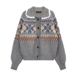 SNOWFLAKE CARDIGAN (2 COLORS)
