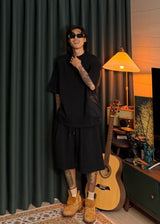 Light One-Tuck Bermuda Shorts 4COLOR