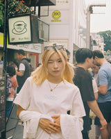 ステッチ Tシャツ スカイブルー