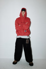 Signature Lettering Hoodie (Calypso-coral)