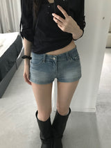 ベティデニムスリットショートパンツ (one color)